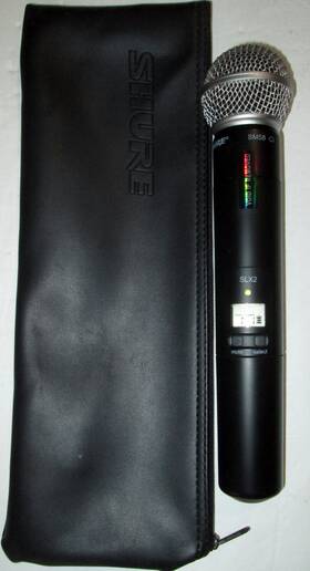 Slx4-g4 Shure Slx2-g4 470-494 Mhz Sm58 Wireless Handheld Microphone For Band