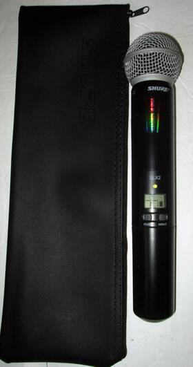 Slx4-g5 Shure Slx2-g5 494-518 Mhz Sm58 Wireless Handheld Microphone For Band
