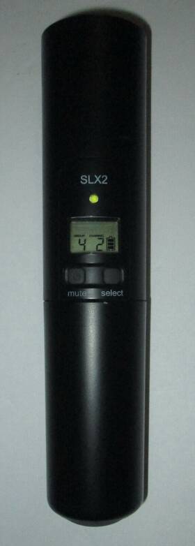 Slx4-h5 Shure Slx2-h5 518-542 Mhz Wireless Handheld Transmitter For Band Only