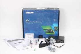 Slx4l-h19 Shure Slx4-h19 Wireless Microphone System 542-572 Mhz With Accessories