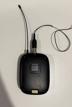 Slxd1-g59 Shure Wireless Bodypack Transmitter Black