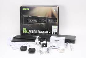 Slxd14d-g58 Shure Dual Wireless System 470-514 Mhz With Accessories