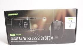 Slxd15-dl4b-g58 Shure G58 Band Digital Wireless Bodypack System With Transmitter Receiver Mic