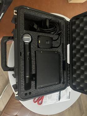 Sm58-g58 Shure Slxd24/sm58-g58 Slxd124/sm58 Wireless Vocal System - G58 Case Not Included