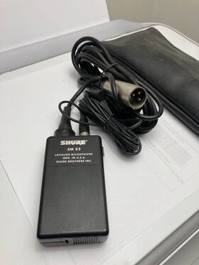 Sm-83 Shure Lavlier Microphone Usa