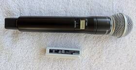 Sm58-g57 Shure Adx2/sm58 Handheld Microphone- G57- Lightly Used-with Extra Battery