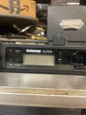 Sm58-z3 Shure Glxd Receiver And Battery