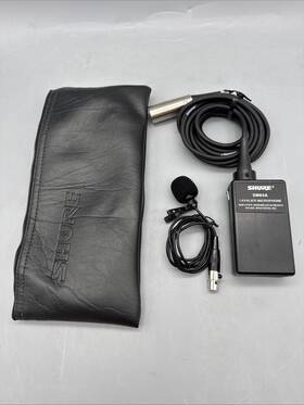 Sm83a Shure Sm83 Omnidirectional Lavalier Wired Microphone Audio Cable Unit- Tested
