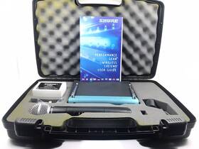 2336lxx Shure T2-cv Sm58 Handheld Wireless Microphone System And Power Transmitter