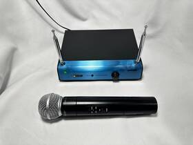 171.845 Shure T4a-w Receiver With T2-w Wireless Mic On Mhz And Carrying Case