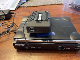 T4n-w Shure Wireless Microphone Receiver 171.845mhz And Guitar Pack Working
