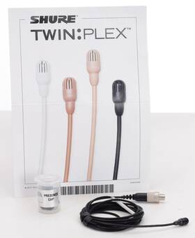 Tl46b Shure Tl46b/o-lemo Twinplex Tl46 Subminiature Lavalier Microphone - Black