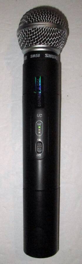 Uc2-ub Shure Sm58 Wireless Handheld Microphone For Uc4 U4s U4d Ub Band Only