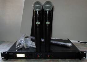 Ulxd4d-v50 Shure 2 X Ulxd2-v50 Sm58 Wireless Handheld Microphone And Receiver