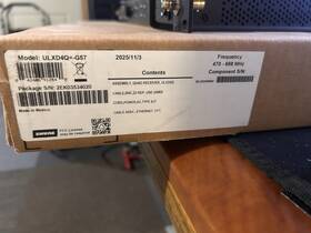 Ulxd4q-g57 Shure Ulx-d Quad-channel Digital Wireless Microphone Receiver