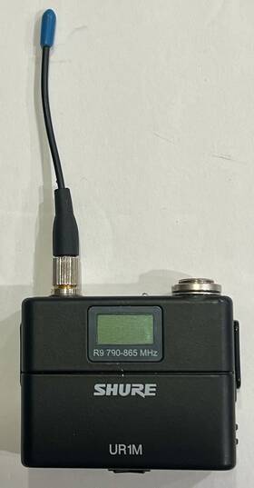 790-865 Shure Ur1m/r Mhz Wireless Bodypack Transmitter