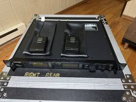 Ur4dg1 Shure Uhfr Kit - G1 Band Ur4d With Two Ur1 Body Pack Transmitters