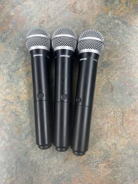 1978885 Shure Used005083 Blx2/pg58 -h11 3 Handheld Wireless Transmitter With Pg58 Capsule Band H11