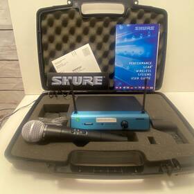 615.900 Shure Ut2-tg Sm58 Wireless Voice Microphone Uhf Receiver Hard Case Mhz