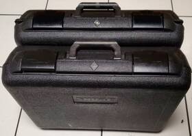 Wa610 Shure 2 Wireless Mic Kit Hard Carry Cases Qlx-d Ulx-d Pgx Blx Slx Ulx