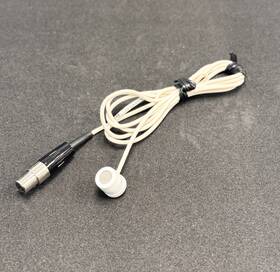 Wl183mw Shure Wl183mw/o-tqg Wl183m Omnidirectional Lavalier Microphone With Ta4f Connector - White