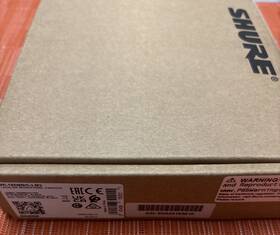 Wl185mb Shure Wl185bm/c-lm3 Wl185mb/c-lm3 Cardioid Lavalier Microphone Black Gently Used