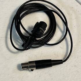 Wl83 Shure Lavalier Microphone For Wireless - Black