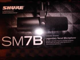 Fosstgtma1027010633 Shuresm7b New Shure Sm7b Dynamic Vocal / Broadcast Microphone Cardioid Free Shipping