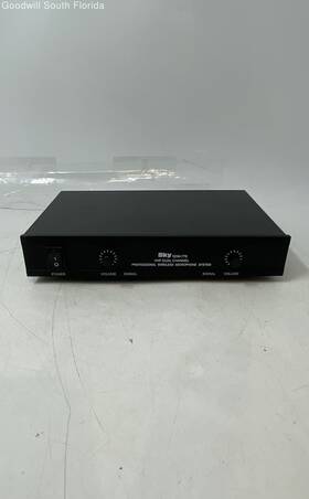 Sdm-778 Sky Black Dual Channel Vhf Professional Wireless Microphone System