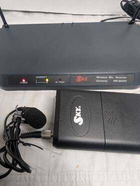 Wr-802dv Sky Wireless Microphone Receiver Diversity And Mic Ut-86p Working
