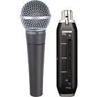 Sm58-x2u Shure Dynamic Vocal Cardioid 042406167703