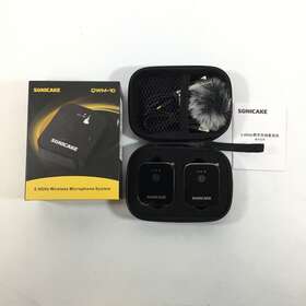 Qwm-10 Sonicake Black 2.4 Ghz Wireless Lavalier Microphone System