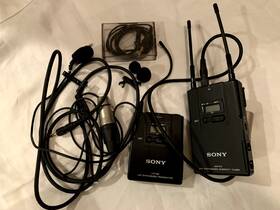 Auwstxb2rxp2 Sony Utx-b2 Tuner Uhf Transmitter Urx-p2 With Microphone Wireless Cords