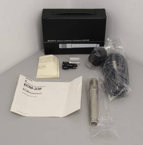 Ecm-33f Sony New Old Stock Ecm 33f Electret Condenser Microphone