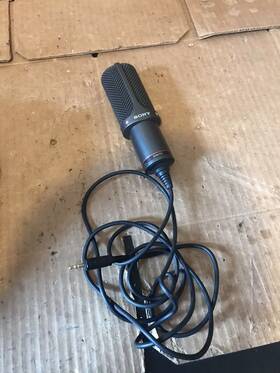 Ecm-737 Sony Professional Electret Condenser Microphone