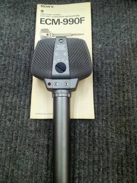 Ecm-990f Sony One Point Stereo Electret Condenser Microphone With Cable