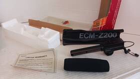 Ecm-z200 Sony Electret Condenser Microphone The Zoom