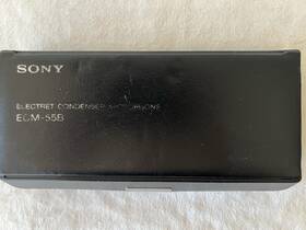 Ecm558 Sony Condenser Lovelier Microphone With Case