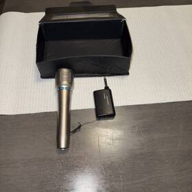 Hs-908 Sony Rare Vin Wireless Dynamic Microphone And Reciever Only Read