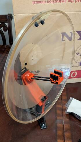 Pbr-400 Sony Parabolic Reflector For Recording. With Original Case And Box