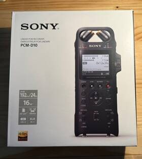 Pcm-d10 Sony Portable Audio Recorder 16gb