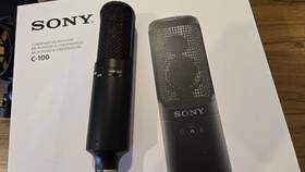 Sony-c100 Sony C-100 High-resolution 2-way Condenser Microphone