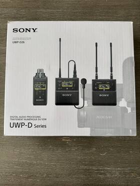 Souwpd2114k Sony Uwp-d Two-receiver Camera-mount Wireless Combo Microphone System Kit -