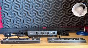 Sx-1310a Sony Interpreter System 2 Sx-6300 Consoles 1 Transmitter Tested