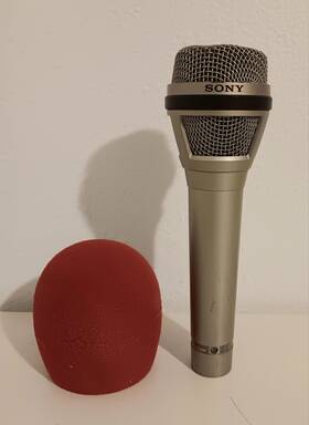 Tm-326 Sony F-520 Dynamic Microphone Xlr Working