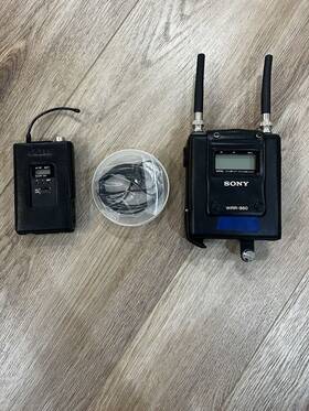 Wrt-860a Sony Wrp-860 Wrr-860 Awireless Microphone System Uhf Synthesized Transmitter