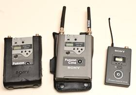 Wrt-822 Sony Wrr-861 Wireless Microphone Uhf Transmitter And Receiver Tuner Lot