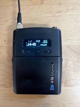 A10-tx-us Sound Devices Audio Limited Transmitter/recorder. A Band 470-535mhz