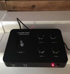 15-pro Sound Town Swm Wireless Karaoke Microphone Dual Channel Uhf Mixer System
