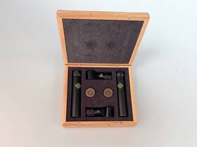 013-b Soyuz Used 013 Fet Condenser Microphone Matched Pair - Black With Pads